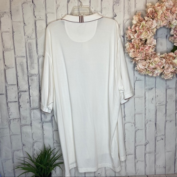 Adidas climate control off-white polo 2XL - Picture 5 of 10